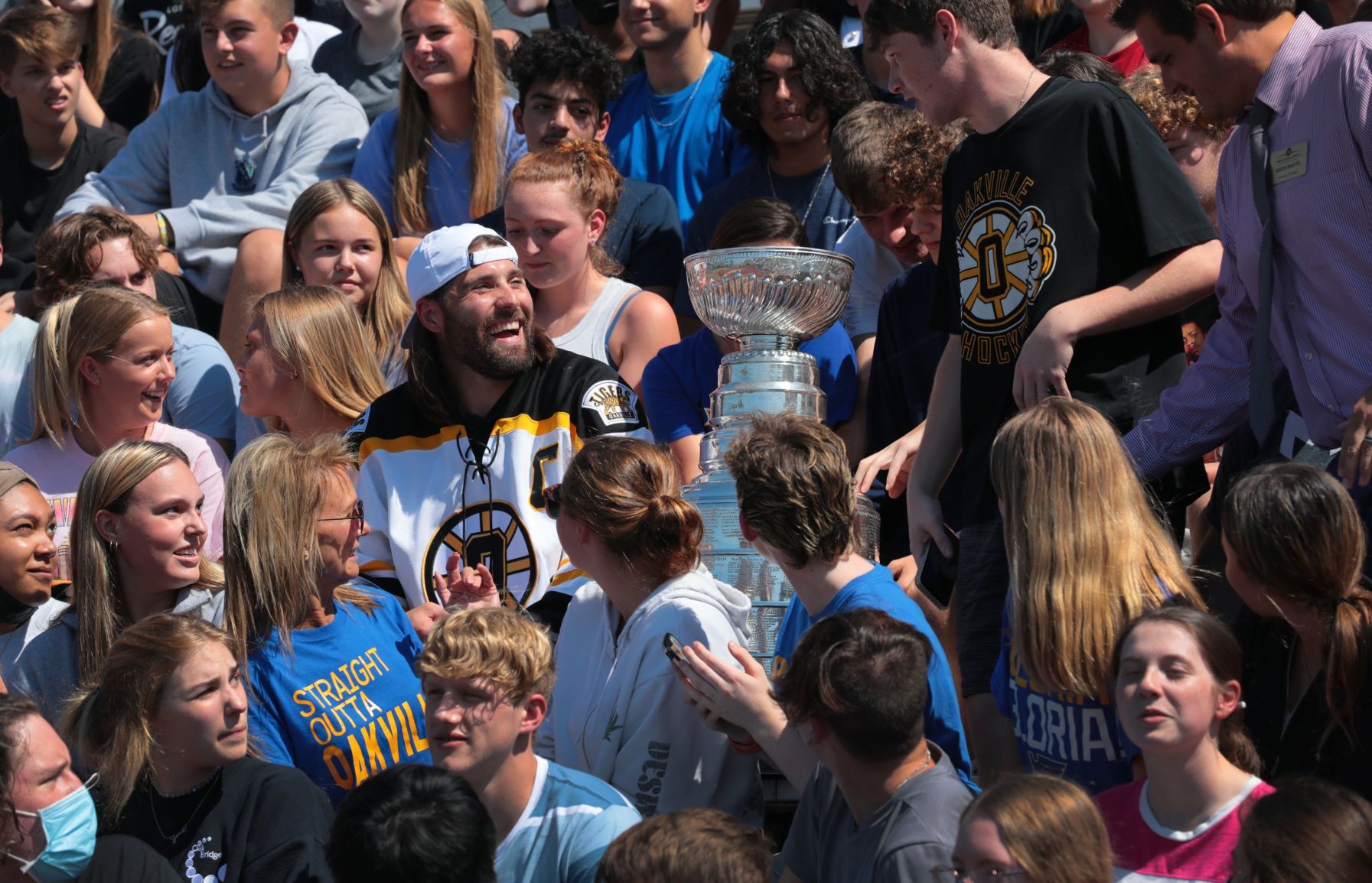 Pat Maroon brings home the Stanley Cup
